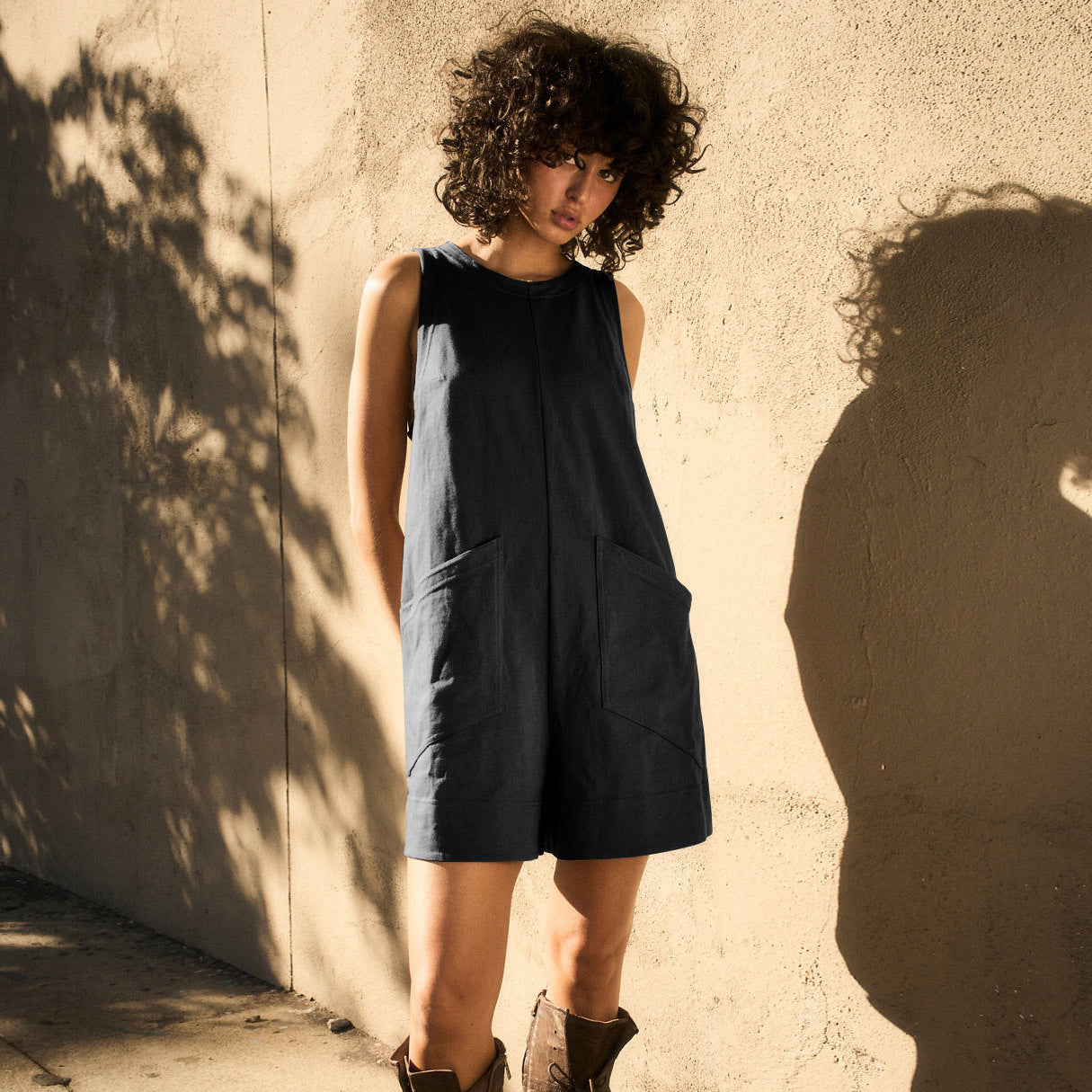 Combinaison Short avec Poches