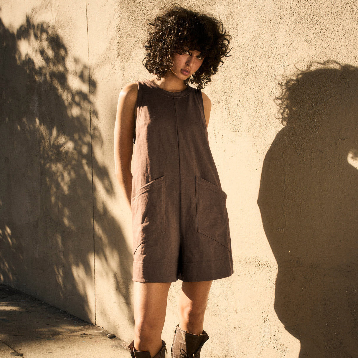 Combinaison Short avec Poches