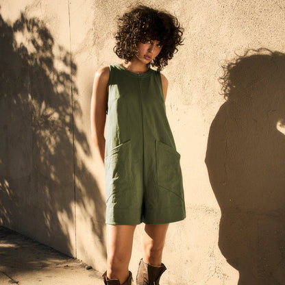 Combinaison Short avec Poches