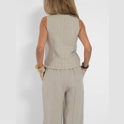 Ensemble gilet et pantalon été