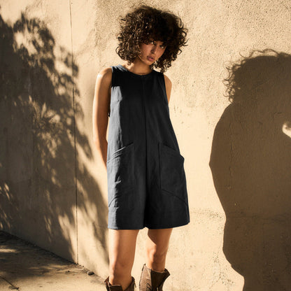 Combinaison Short avec Poches