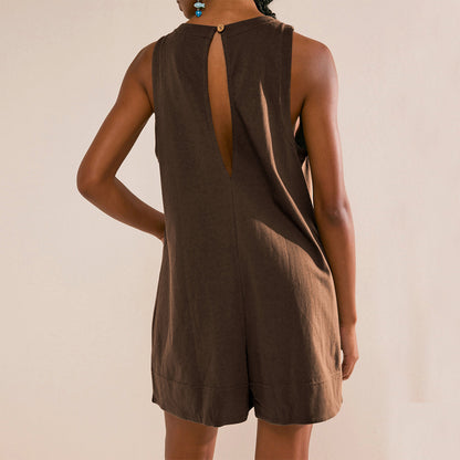 Combinaison Short avec Poches